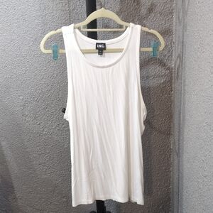 INC International Concepts Women's Cream Tank Top